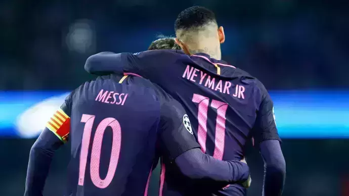 ആരാധകര്ക്ക് നൊസ്റ്റാള്ജിയ നല്കി മെസ്സിയും നെയ്മറും; ഫ്രഞ്ച് കപ്പില് ഇറങ്ങിയത് 10, 11 ജെഴ്സിയില് ആരാധകര്ക്ക് നൊസ്റ്റാള്ജിയ നല്കി മെസ്സിയും നെയ്മറും; ഫ്രഞ്ച് കപ്പില് ഇറങ്ങിയത് 10, 11 ജെഴ്സിയില്