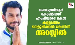 വൈഎസ്ആര്‍ കോണ്‍ഗ്രസ് എംപിയുടെ മകന്‍ കള്ളപ്പണം വെളുപ്പിക്കല്‍ കേസില്‍ അറസ്റ്റില്‍