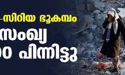 തുര്‍ക്കി- സിറിയ ഭൂകമ്പം; മരണസംഖ്യ 23,000 പിന്നിട്ടു