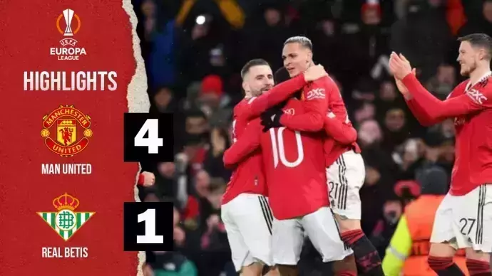 യൂറോപ്പാ ലീഗ്; റയല്‍ ബെറ്റിസിനെ തകര്‍ത്തെറിഞ്ഞ് യുനൈറ്റഡ്; ഗണ്ണേഴ്‌സിന് സമനില കുരുക്ക്