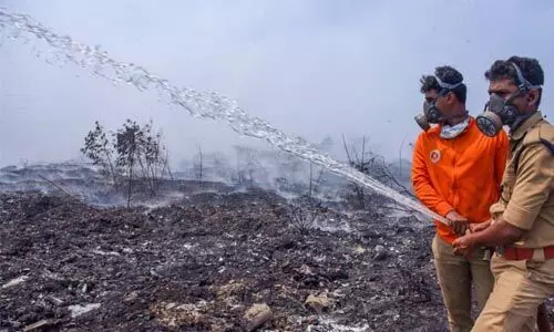 ബ്രഹ്മപുരത്ത് ചൊവ്വാഴ്ച മുതല് ആരോഗ്യസര്വേ ബ്രഹ്മപുരത്ത് ചൊവ്വാഴ്ച മുതല് ആരോഗ്യസര്വേ