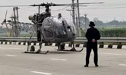 ഇന്ത്യന്‍ ആര്‍മിയുടെ ചീറ്റ ഹെലികോപ്റ്റര്‍ തകര്‍ന്നുവീണു; രണ്ട് പൈലറ്റുമാര്‍ കൊല്ലപ്പെട്ടു