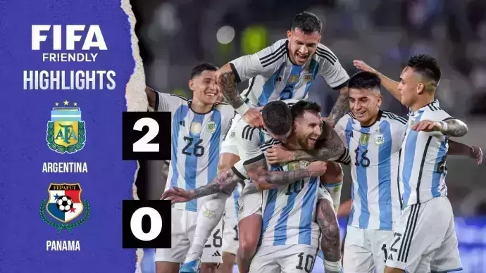 പനാമയ്‌ക്കെതിരായ മല്‍സരം; ആഘോഷമാക്കി അര്‍ജന്റീന; മെസ്സിക്ക് ഗോള്‍
