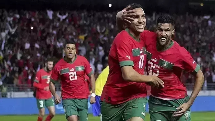 മൊറോക്കോ കരുത്തിന് മുന്നില് കാനറികളും വീണു മൊറോക്കോ കരുത്തിന് മുന്നില് കാനറികളും വീണു