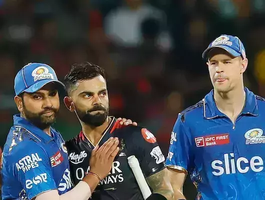 കോഹ്ലി- പ്ലിസ്സിസ് ഷോ; മുംബൈ ഇന്ത്യന്സ് തരിപ്പണം; ആര്സിബി ജയത്തോടെ തുടങ്ങി കോഹ്ലി- പ്ലിസ്സിസ് ഷോ; മുംബൈ ഇന്ത്യന്സ് തരിപ്പണം; ആര്സിബി ജയത്തോടെ തുടങ്ങി