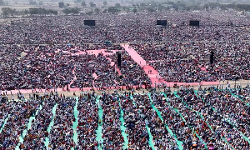 അമിത് ഷാ പങ്കെടുത്ത പരിപാടിയില്‍ സൂര്യാഘാതമേറ്റ് മരിച്ചവരുടെ എണ്ണം 12 ആയി
