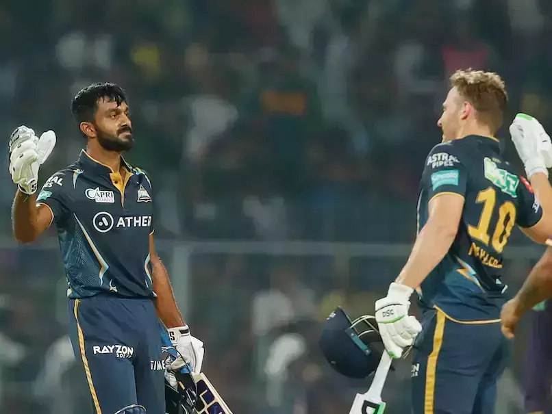 ഐപിഎല്‍; ഗിയര്‍ മാറ്റി ശങ്കര്‍; കെകെആറിനെതിരേ ജിടിക്ക് ജയം