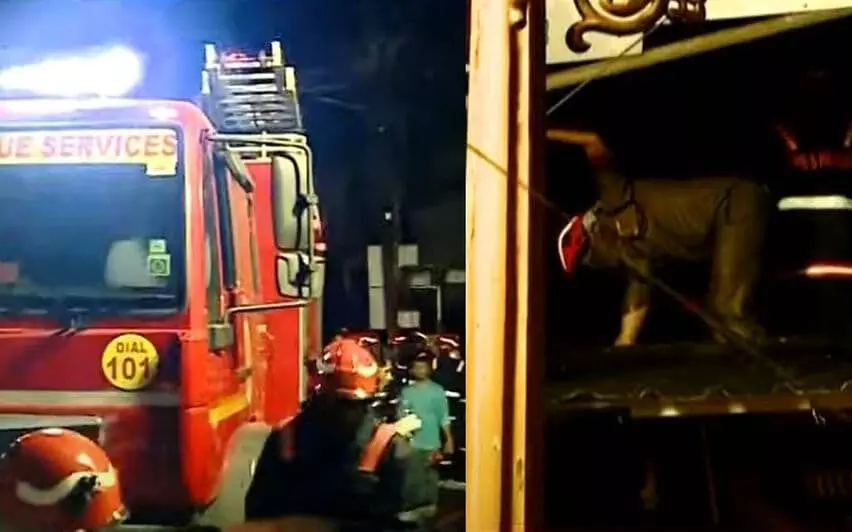 തൃശൂര് നഗരത്തിലെ മാര്ക്കറ്റില് തീപ്പിടിത്തം; നാല് കടകള് കത്തി നശിച്ചു തൃശൂര് നഗരത്തിലെ മാര്ക്കറ്റില് തീപ്പിടിത്തം; നാല് കടകള് കത്തി നശിച്ചു