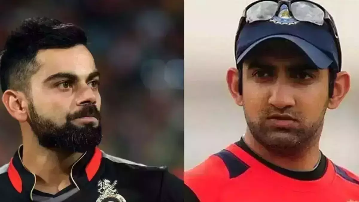 ഗ്രൗണ്ടിലെ വാക്കേറ്റം; കോഹ്ലിക്കും ഗൗതം ഗംഭീറിനും പിഴ ഗ്രൗണ്ടിലെ വാക്കേറ്റം; കോഹ്ലിക്കും ഗൗതം ഗംഭീറിനും പിഴ