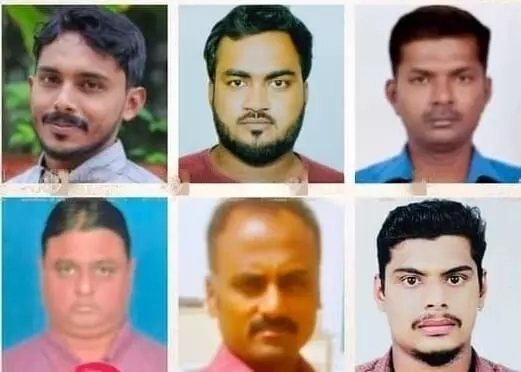 പ്രവാസലോകത്ത് ഒരുമിച്ച ആറുപേര് ഒന്നിച്ച് യാത്രാവുന്നു; ചേതനയറ്റ ശരീരങ്ങളായി പ്രവാസലോകത്ത് ഒരുമിച്ച ആറുപേര് ഒന്നിച്ച് യാത്രാവുന്നു; ചേതനയറ്റ ശരീരങ്ങളായി