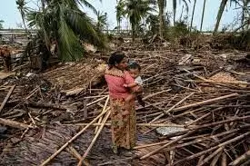 മോഖ ചുഴലികാറ്റ്; മ്യാന്‍മാറില്‍ റോഹിന്‍ഗോ മുസ്‌ലിങ്ങളുടെ മൃതദേഹങ്ങളോട് അവഗണന; യുഎന്‍ സംഘത്തെ തടഞ്ഞു