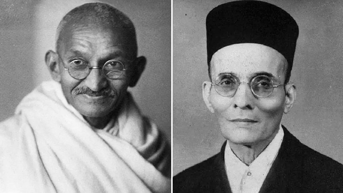 ഡല്ഹി സര്വകലാശാലയുടെ ബിരുദ കോഴ്സില് ഗാന്ധിജി പുറത്ത്; സവര്ക്കര് അകത്ത് ഡല്ഹി സര്വകലാശാലയുടെ ബിരുദ കോഴ്സില് ഗാന്ധിജി പുറത്ത്; സവര്ക്കര് അകത്ത്