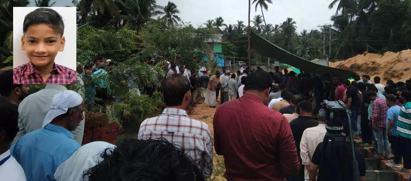 പ്രതിഷേധത്തിനിടയിലും നിഹാലിനു നാടിന്റെ കണ്ണീരില്‍ കുതിര്‍ന്ന യാത്രാമൊഴി