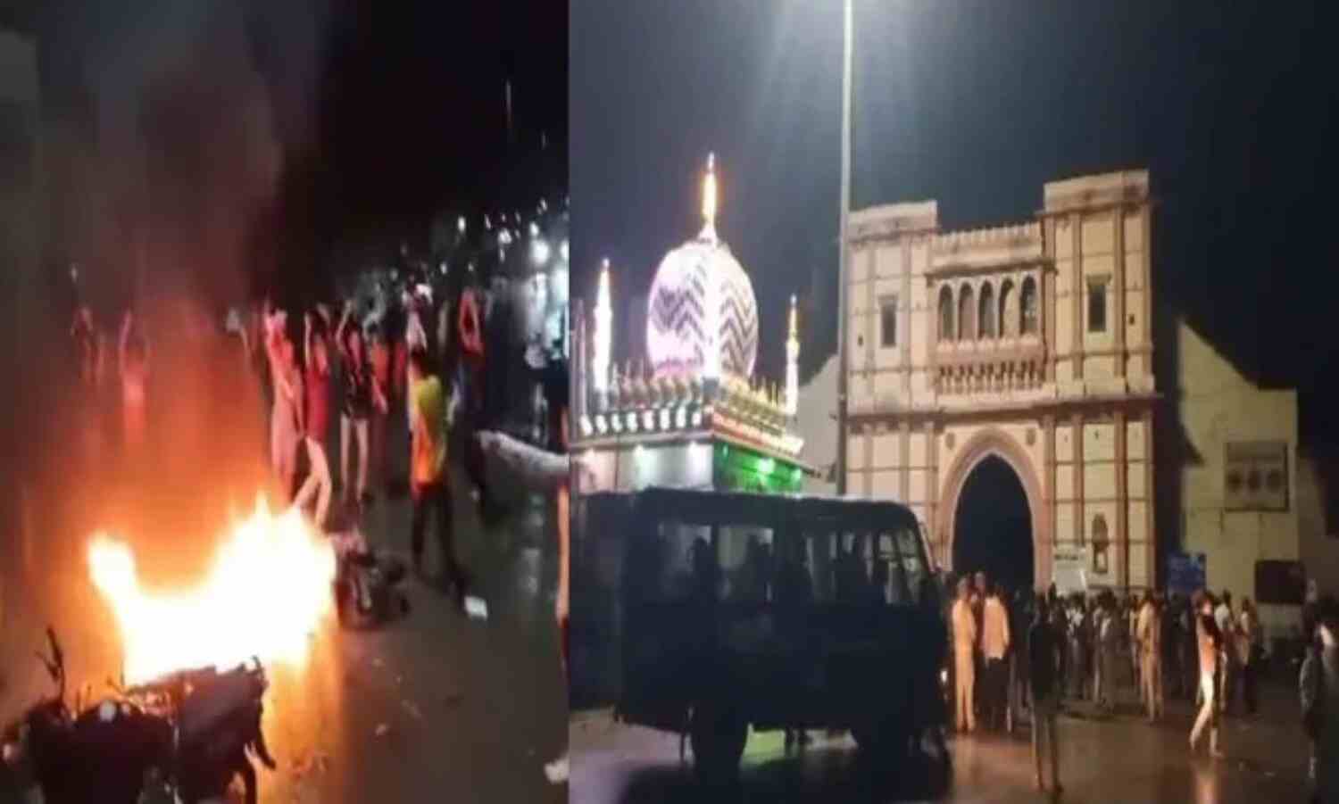 ഗുജറാത്തില് ദര്ഗ പൊളിക്കുന്നതിനെ ചൊല്ലി സംഘര്ഷം, തീവയ്പ്; ഒരു മരണം ഗുജറാത്തില് ദര്ഗ പൊളിക്കുന്നതിനെ ചൊല്ലി സംഘര്ഷം, തീവയ്പ്; ഒരു മരണം