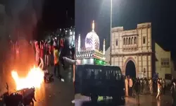 ഗുജറാത്തില്‍ ദര്‍ഗ പൊളിക്കുന്നതിനെ ചൊല്ലി സംഘര്‍ഷം, തീവയ്പ്; ഒരു മരണം