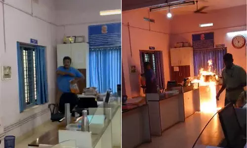 ലൈഫ് മിഷനില് പേരില്ല; പഞ്ചായത്ത് ഓഫിസിന് തീയിട്ട് യുവാവ് ലൈഫ് മിഷനില് പേരില്ല; പഞ്ചായത്ത് ഓഫിസിന് തീയിട്ട് യുവാവ്