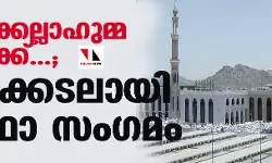 ലബ്ബൈക്കല്ലാഹുമ്മ ലബ്ബൈക്ക്...; പാല്‍ക്കടലായി അറഫാ സംഗമം