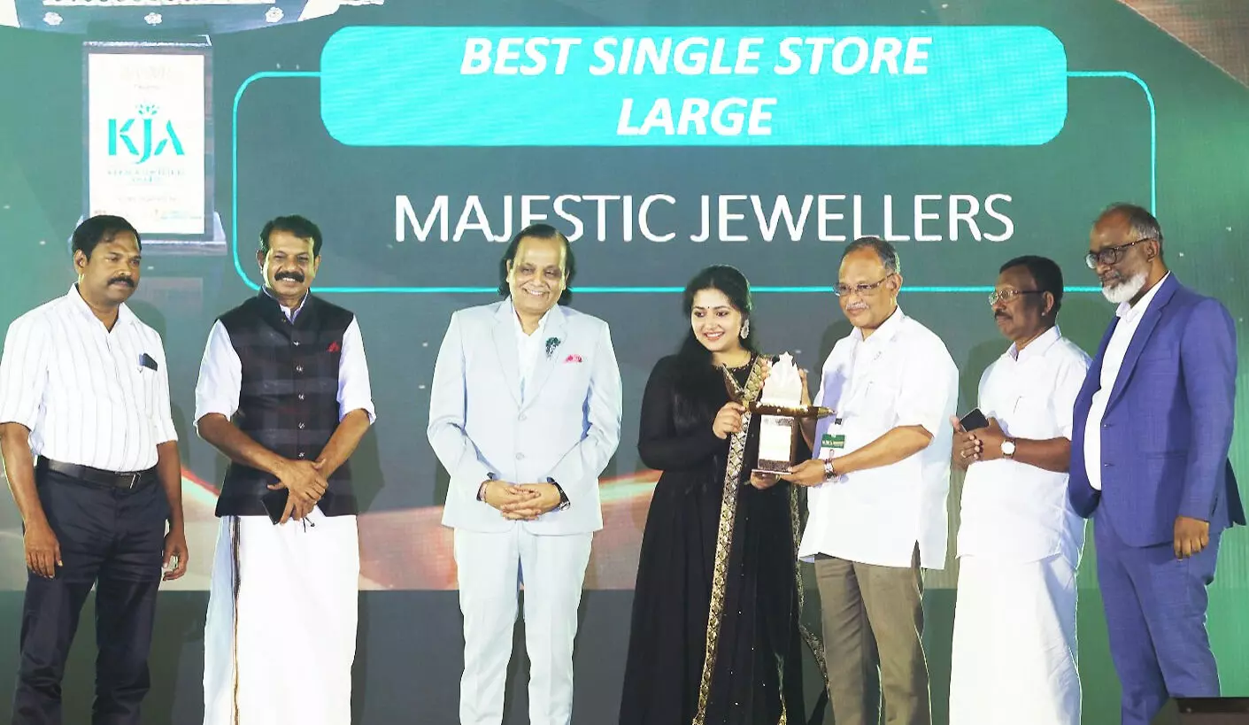 കേരളാ ജ്വല്ലറി അവാര്‍ഡ് മെജസ്റ്റിക് ജ്വല്ലേഴ്‌സിന്