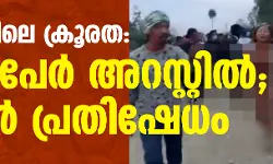 മണിപ്പൂരിലെ ക്രൂരത: നാലുപേര്‍ അറസ്റ്റില്‍; കൂറ്റന്‍ പ്രതിഷേധം