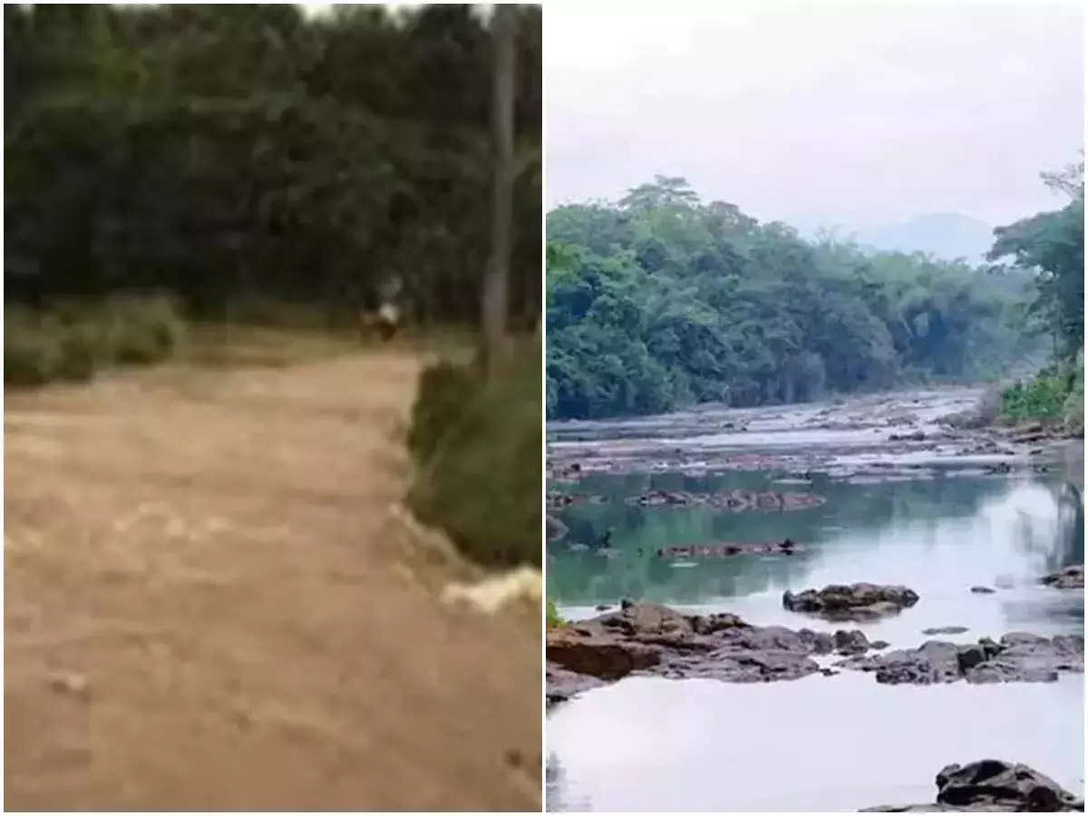 കര്‍ണാടക വനത്തില്‍ ഉരുള്‍പൊട്ടല്‍; കണ്ണൂര്‍ ജില്ലയുടെ മലയോര മേഖലയില്‍ പുഴകള്‍ കരകവിഞ്ഞു