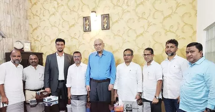 സുപ്രിംകോടതി മുന്‍ ജഡ്ജി മാര്‍ക്കണ്ഡേയ കട്ജു ന്യൂഡല്‍ഹിയിലെ എസ്ഡിപിഐ കേന്ദ്ര ഓഫിസ് സന്ദര്‍ശിച്ചു