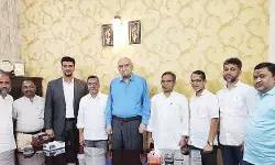 സുപ്രിംകോടതി മുന്‍ ജഡ്ജി മാര്‍ക്കണ്ഡേയ കട്ജു ന്യൂഡല്‍ഹിയിലെ എസ്ഡിപിഐ കേന്ദ്ര ഓഫിസ് സന്ദര്‍ശിച്ചു