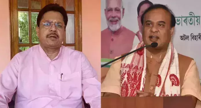 കൃഷ്ണനും രുഗ്മിണിയും തമ്മിലുള്ള വിവാഹം ലൗ ജിഹാദ്  ; ഭൂപന്‍ ബോറയ്‌ക്കെതിരേ ഹിമന്ത ബിശ്വ ശര്‍മ