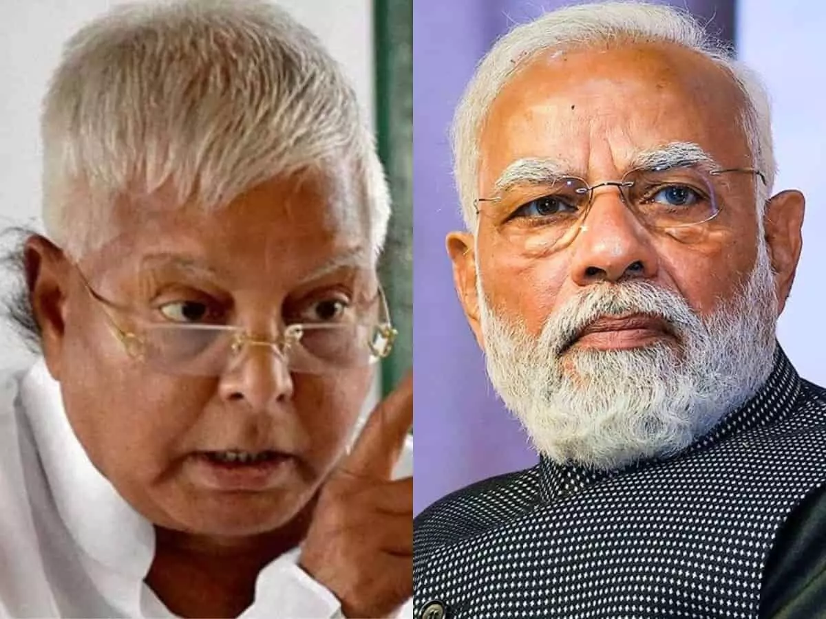 2024ലെ തിരഞ്ഞെടുപ്പില്‍ മോദി തോല്‍ക്കും, ശേഷം വിദേശത്ത് സ്ഥിരതാമസമാക്കും; പരിഹാസവുമായി ലാലുപ്രസാദ്