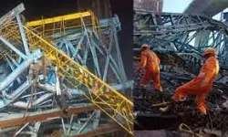 മഹാരാഷ്ട്രയില്‍ എക്സ്പ്രസ് ഹൈവേ നിര്‍മാണത്തിനിടെ ക്രെയിന്‍ തകര്‍ന്നുവീണ് 16 മരണം; ; പരിക്കേറ്റ മൂന്ന് പേരുടെ നില ഗുരുതരം