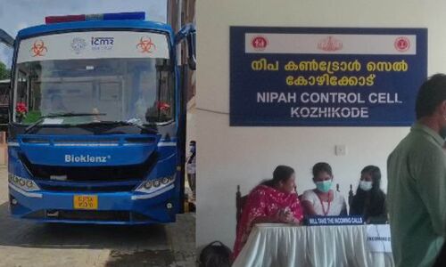 നിപ: കേന്ദ്രസംഘവുമായി ആരോഗ്യമന്ത്രി ചര്‍ച്ച നടത്തി; കോഴിക്കോട്ട് മറ്റന്നാളും അവധി