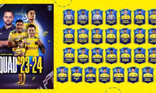 ഐഎസ്എല്; കേരള ബ്ലാസ്റ്റേഴ്സിനെ ലൂണ നയിക്കും; ടീമില് ആറ് മലയാളികള് ഐഎസ്എല്; കേരള ബ്ലാസ്റ്റേഴ്സിനെ ലൂണ നയിക്കും; ടീമില് ആറ് മലയാളികള്