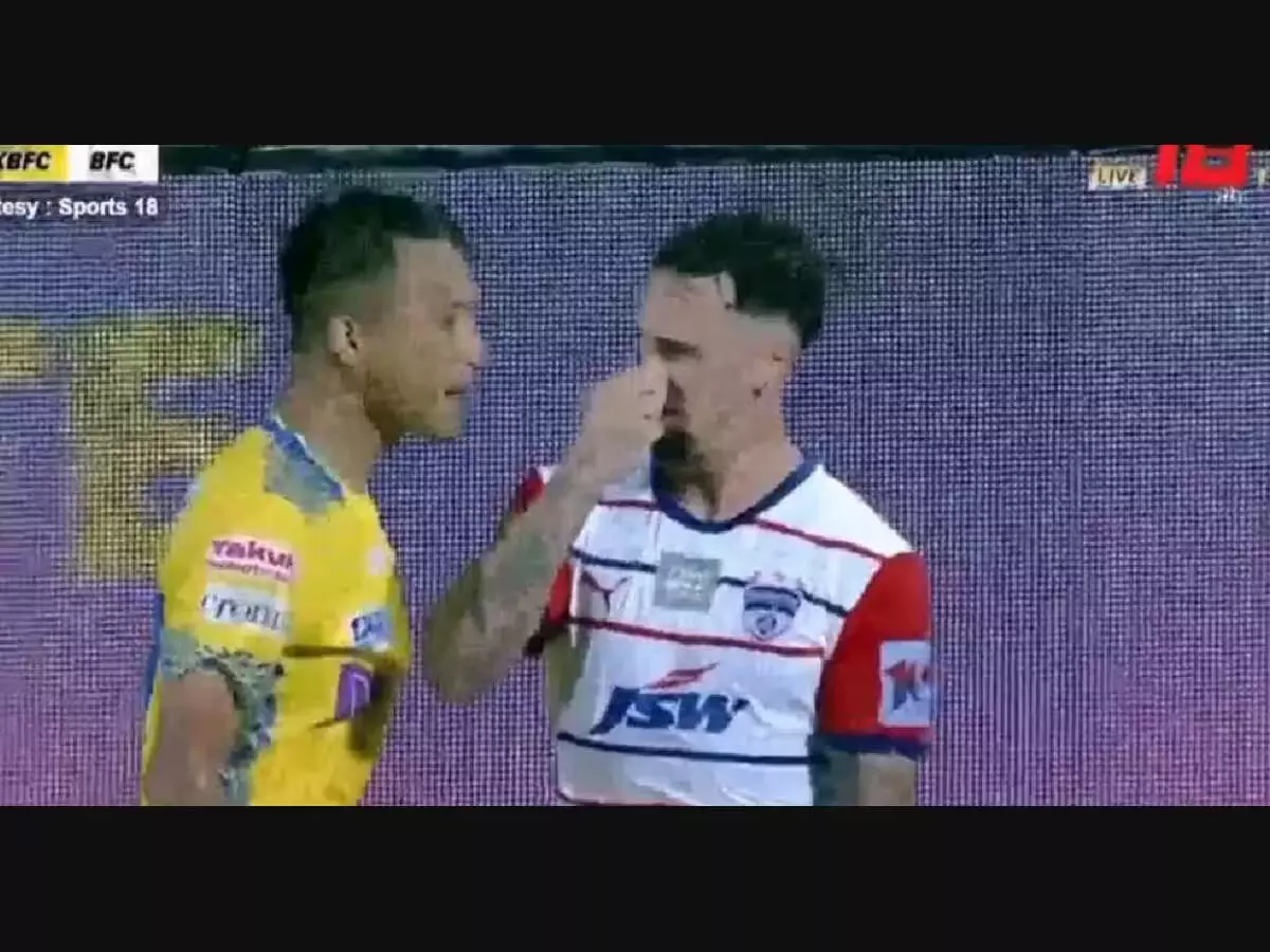 കേരളാ ബ്ലാസ്‌റ്റേഴ്‌സ് താരത്തിനെതിരേ വംശീയാധിക്ഷേപം; റയാന്‍ വില്യംസിനെതിരേ പരാതി