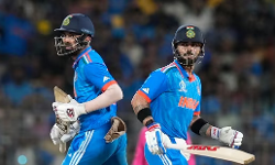 ചെപ്പോക്കില്‍ ഇന്ത്യ; രാഹുലും കോഹ്‌ലിയും ലോകകപ്പില്‍ ഇന്ത്യയെ കരകയറ്റി