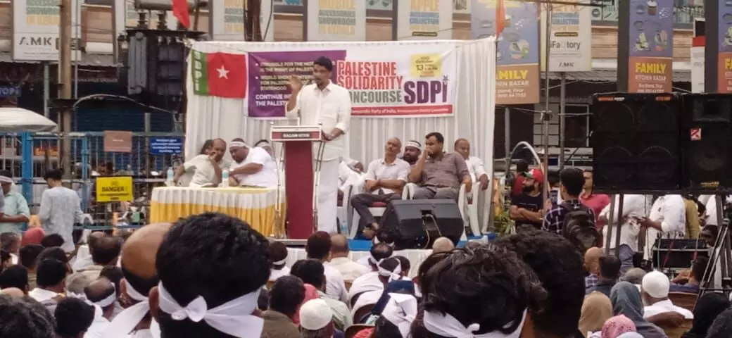 ലോകത്ത് ഏറ്റവും കൂടുതല് നീതി നിഷേധം നേരിടുന്നത് ഫലസ്തീനികള്: ഫൈസല് ഇസ്സുദ്ദീന് ലോകത്ത് ഏറ്റവും കൂടുതല് നീതി നിഷേധം നേരിടുന്നത് ഫലസ്തീനികള്: ഫൈസല് ഇസ്സുദ്ദീന്