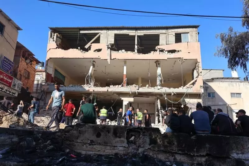 വെസ്റ്റ്ബാങ്കിലെ അഭയാര്‍ഥി ക്യാംപില്‍ ഇസ്രായേല്‍ വ്യോമാക്രമണം, 13 മരണം