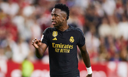 വിനീഷ്യസ് ജൂനിയറിനെതിരെ വീണ്ടും വംശീയ പരാമര്‍ശം; ആരാധകനെ പുറത്താക്കി സെവിയ്യ