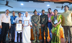 ഗിന്നസുകാരുടെ സംഗമത്തില്‍ താരമായി ആറ് വയസ്സുകാരനും 96കാരനും