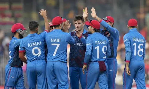 ലോകകപ്പില് അഫ്ഗാന് പോരാട്ടം അവസാനിച്ചു; സെമി കാണാതെ പുറത്ത് ലോകകപ്പില് അഫ്ഗാന് പോരാട്ടം അവസാനിച്ചു; സെമി കാണാതെ പുറത്ത്