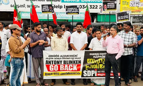 ഫലസ്തീന്‍: എസ് ഡി പി ഐ ബഹുജന പ്രതിഷേധം നടത്തി