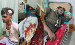 മുഖ്യമന്ത്രിക്കു നേരെ കരിങ്കൊടി; കണ്ണൂരില്‍ യൂത്ത് കോണ്‍ഗ്രസുകാര്‍ക്ക് ക്രൂരമര്‍ദ്ദനം