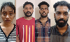 കണ്ണൂരില്‍ വന്‍ മയക്കുമരുന്ന് വേട്ട; യുവതി ഉള്‍പ്പെടെ നാലുപേര്‍ പിടിയില്‍