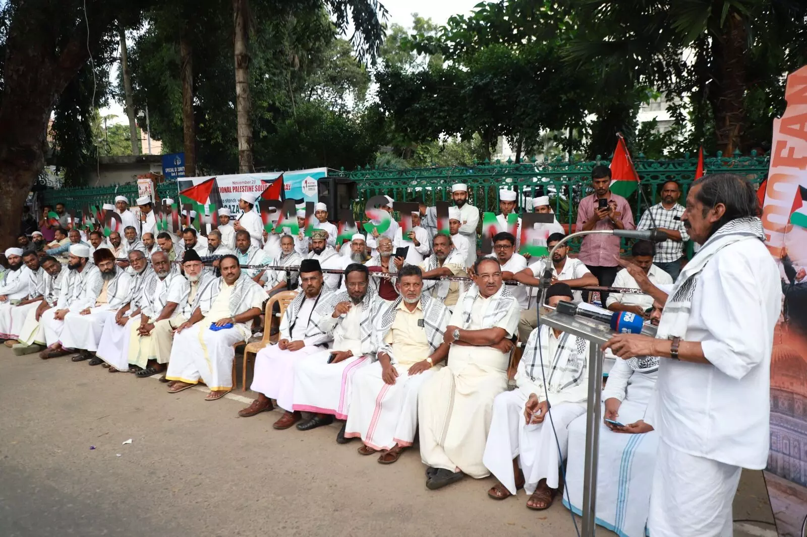 ഫലസ്തീന്‍ സ്വാതന്ത്ര്യ സമരത്തിന് ജനാധിപത്യ സമൂഹങ്ങളുടെ പിന്തുണയുണ്ട്: പന്ന്യന്‍ രവീന്ദ്രന്‍