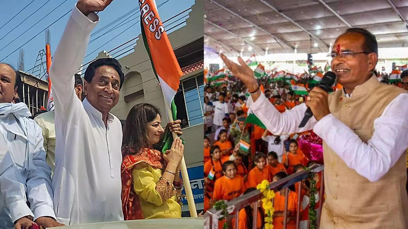 മധ്യപ്രദേശില്‍ 150 കടന്ന് ബിജെപി; 67 സീറ്റുകളില്‍ കോണ്‍ഗ്രസ്