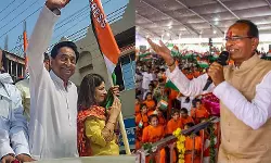 മധ്യപ്രദേശില്‍ 150 കടന്ന് ബിജെപി; 67 സീറ്റുകളില്‍ കോണ്‍ഗ്രസ്