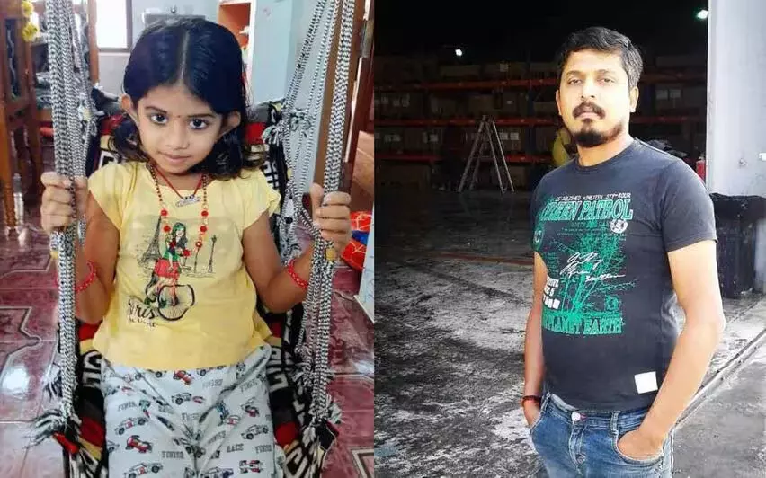 ആറുവയസ്സുകാരിയായ മകളെ വെട്ടിക്കൊന്ന കേസിലെ പ്രതിയായ പിതാവ് ട്രെയിനില്നിന്ന് ചാടിമരിച്ചു ആറുവയസ്സുകാരിയായ മകളെ വെട്ടിക്കൊന്ന കേസിലെ പ്രതിയായ പിതാവ് ട്രെയിനില്നിന്ന് ചാടിമരിച്ചു