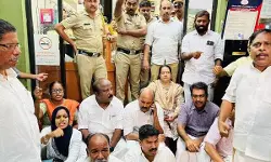 പാലാരിവട്ടം പോലിസ് സ്‌റ്റേഷന്‍ ഉപരോധം; കോണ്‍ഗ്രസ് നേതാക്കള്‍ക്കെതിരേ കലാപാഹ്വാനത്തിന് കേസ്