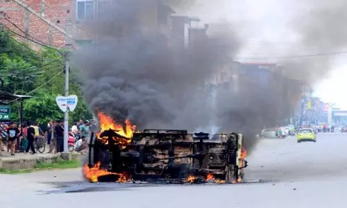മണിപ്പൂരില്‍ വീണ്ടും വെടിവെയ്പ്പ്; എട്ട് പേരെ കാണാതായി