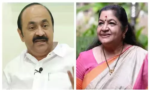 അഭിപ്രായം പറയാനുള്ള സ്വാതന്ത്ര്യം എല്ലാവര്ക്കുമുണ്ട്; ചിത്രയെ പിന്തുണച്ച് സതീശന് അഭിപ്രായം പറയാനുള്ള സ്വാതന്ത്ര്യം എല്ലാവര്ക്കുമുണ്ട്; ചിത്രയെ പിന്തുണച്ച് സതീശന്