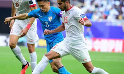 ഏഷ്യന്‍ കപ്പില്‍ നിന്ന് ഇന്ത്യ പുറത്ത്; ചരിത്ര നേട്ടവുമായി സിറിയ പ്രീ ക്വാര്‍ട്ടറില്‍