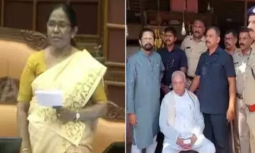ഗവര്ണര് മാമുക്കോയയുടെ കഥാപാത്രത്തെ ഓര്മിപ്പിക്കുന്നു; നിയമസഭയില് പരിഹാസവുമായി കെ കെ ശൈലജ ഗവര്ണര് മാമുക്കോയയുടെ കഥാപാത്രത്തെ ഓര്മിപ്പിക്കുന്നു; നിയമസഭയില് പരിഹാസവുമായി കെ കെ ശൈലജ